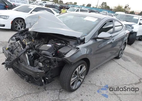2016 Hyundai Elantra Sport z USA, uszkodzony, nr VIN KMHDH4AH2GU650307